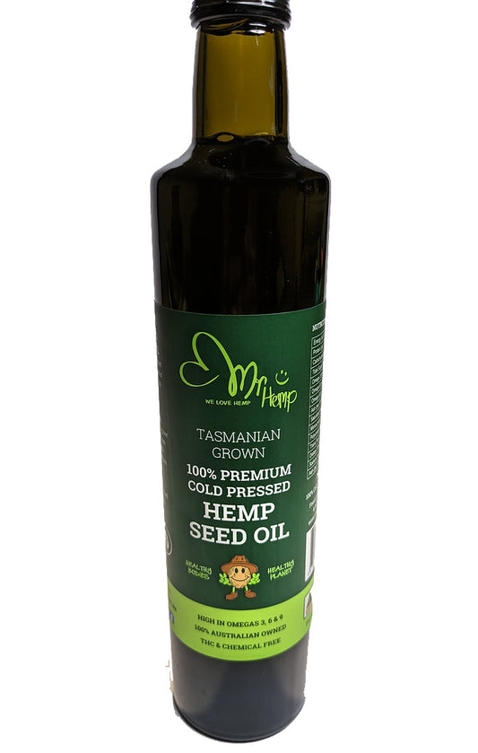 Tasmanian Hemp Seed Oil (500ml)