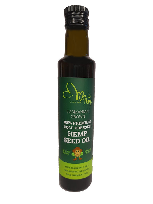 Tasmanian Hemp Seed Oil (250ml)