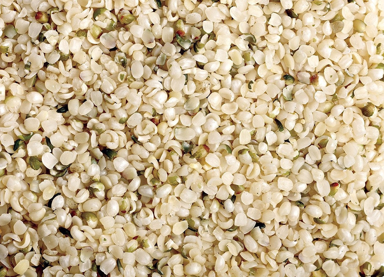 100% Natural Hulled Hemp Seeds (500g)